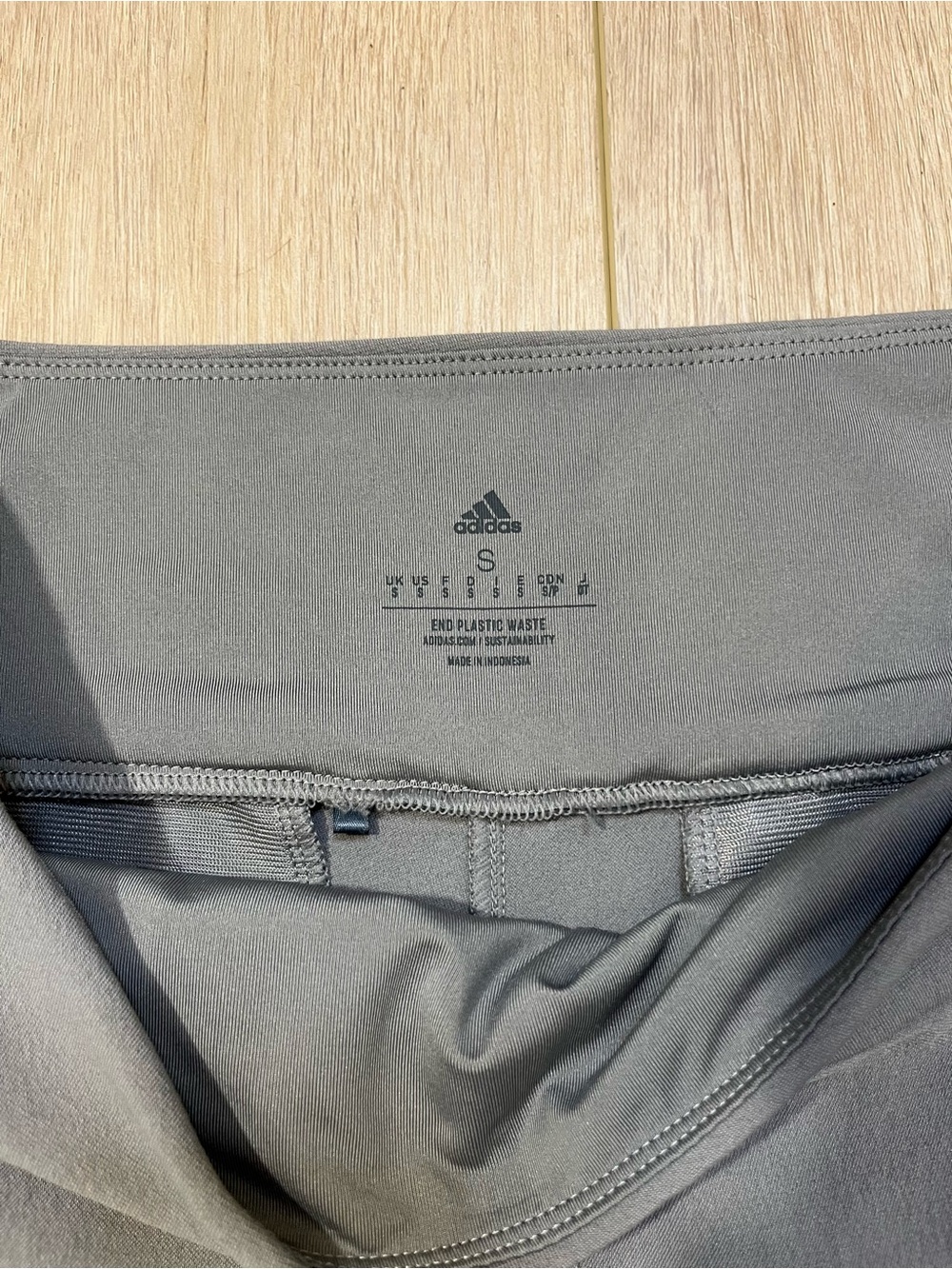 ADIDAS Women's Grey Pull-On Stretch Trousers - FREE SHIPPING on Bundles $95+ - Picture 5 of 14